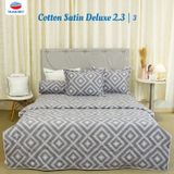  Bộ Ga Bọc Cotton Satin Deluxe 3 