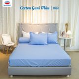  Bộ Ga Bọc Cotton Guni Màu Biển (1) 