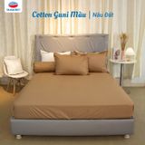  Bộ Ga Bọc Cotton Guni Màu Nâu Đất (12) 