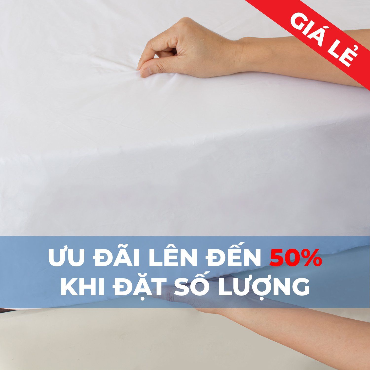  Ga Bọc Trắng Trơn Khách Sạn (ƯU ĐÃI LÊN ĐẾN 50% KHI ĐẶT HÀNG SỐ LƯỢNG) 