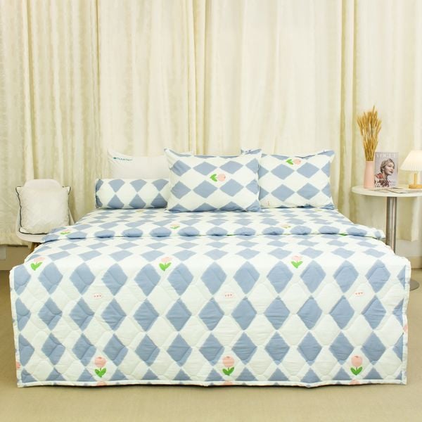  Bộ Ga Bọc Cotton Guni Họa Tiết 202 