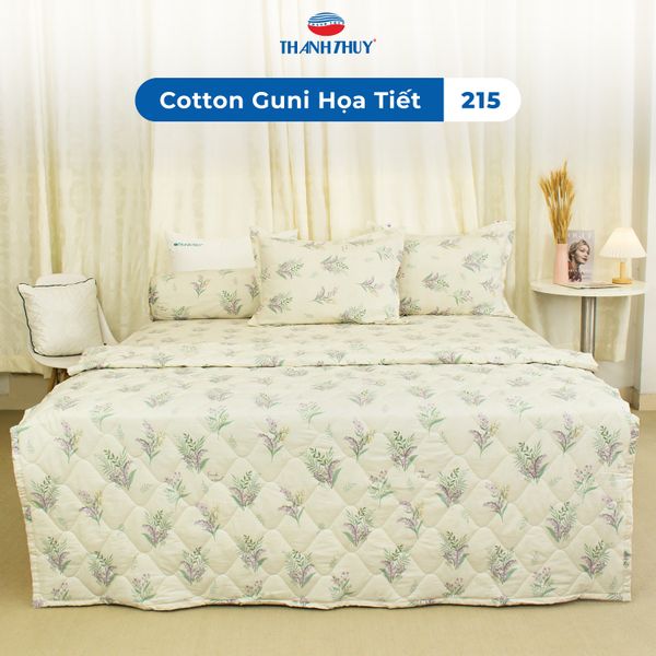  Bộ Ga Bọc Cotton Guni Họa Tiết 215 
