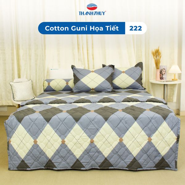  Bộ Ga Bọc Cotton Guni Họa Tiết 222 