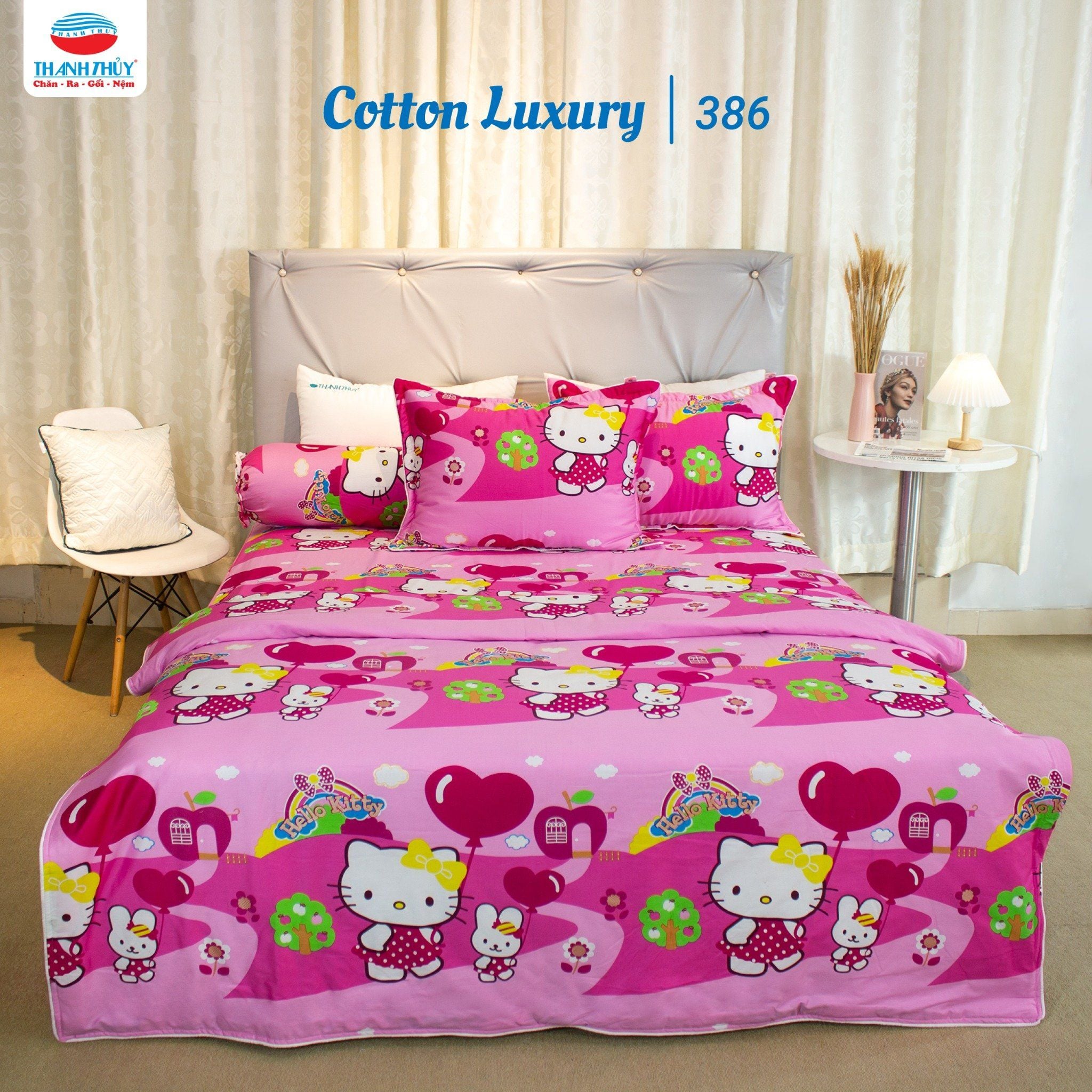  Bộ Ga Bọc Cotton Satin Luxury 386 