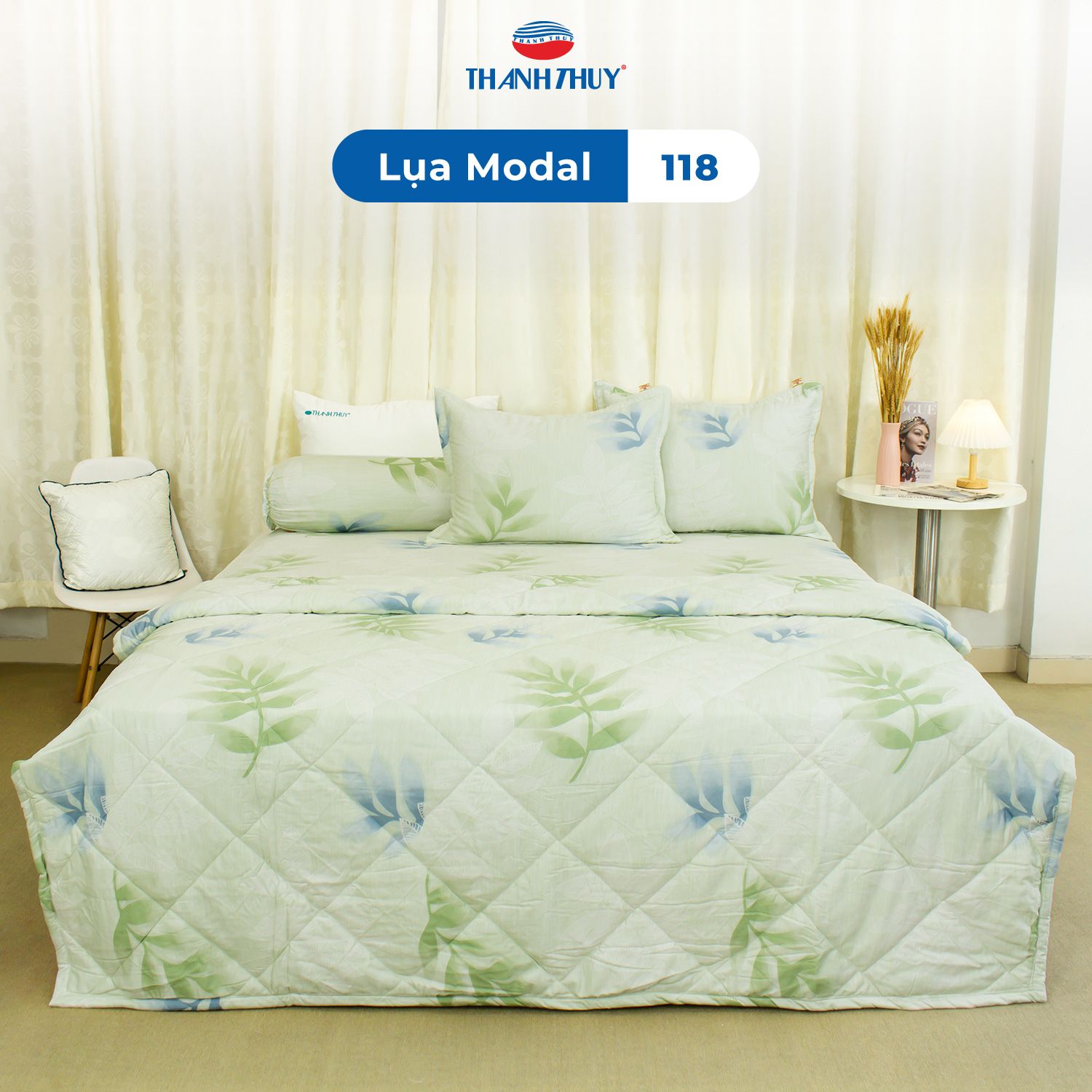  Bộ Ga Bọc Lụa Modal 118 