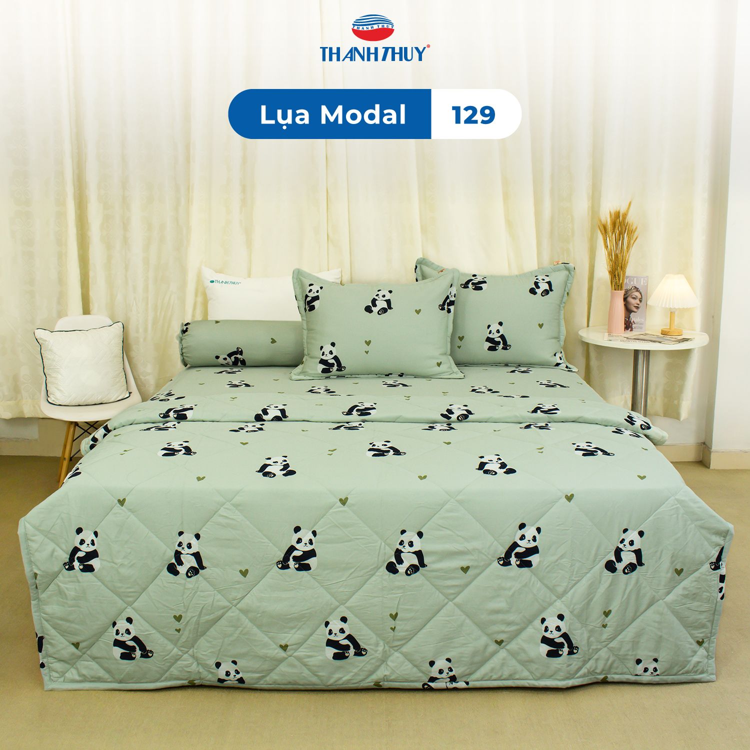  Bộ Ga Bọc Lụa Modal 129 