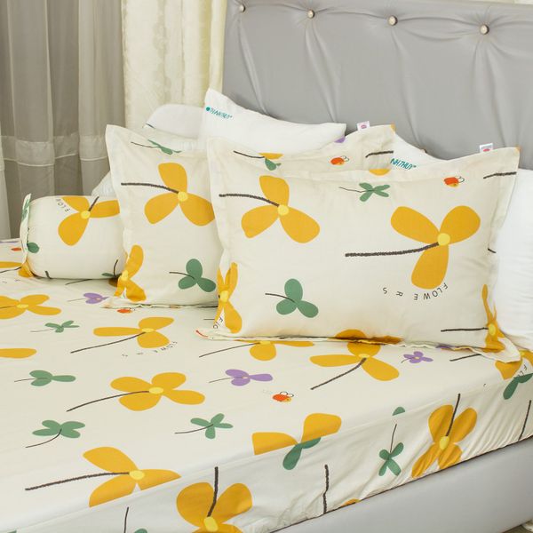  Bộ Ga Bọc Cotton Guni Họa Tiết 207 