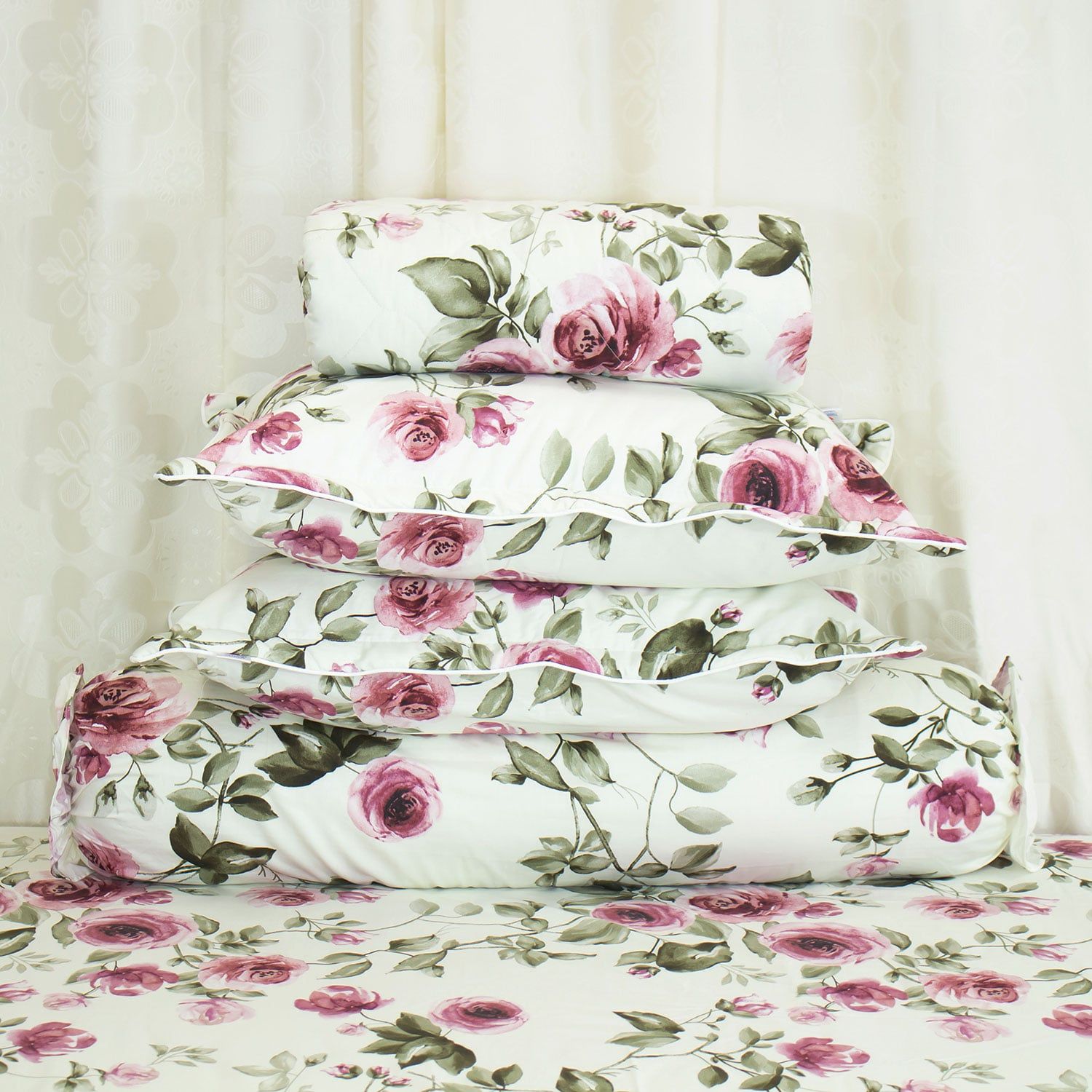  Bộ Ga Bọc Cotton Vanila (Vỏ Gối Lót Gòn) 451 