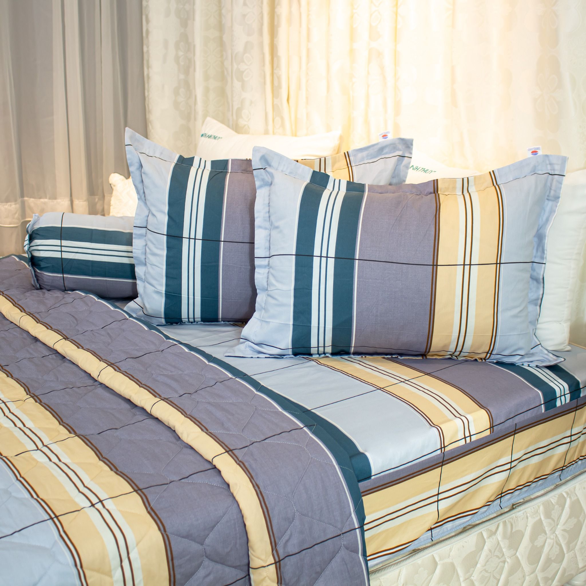  Bộ Ga Bọc Cotton Guni Họa Tiết 3 