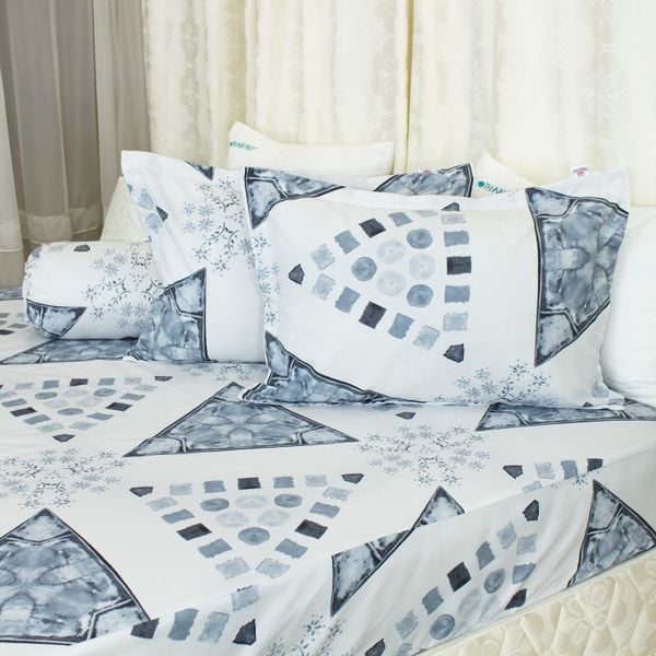  Bộ Ga Bọc Microfiber Chevery Họa Tiết 37 