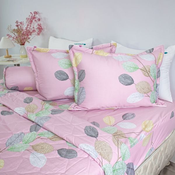  Bộ Ga Bọc Cotton Vanila (Vỏ Gối Không Lót Gòn) 263 