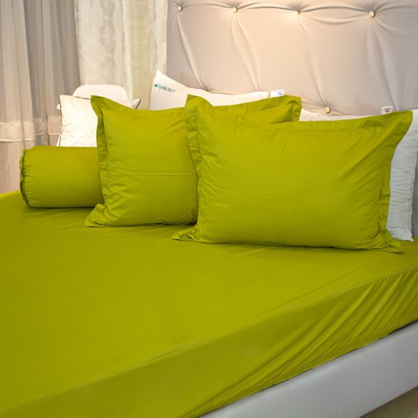  Bộ Ga Bọc Cotton Guni Màu Xanh Táo (18) 