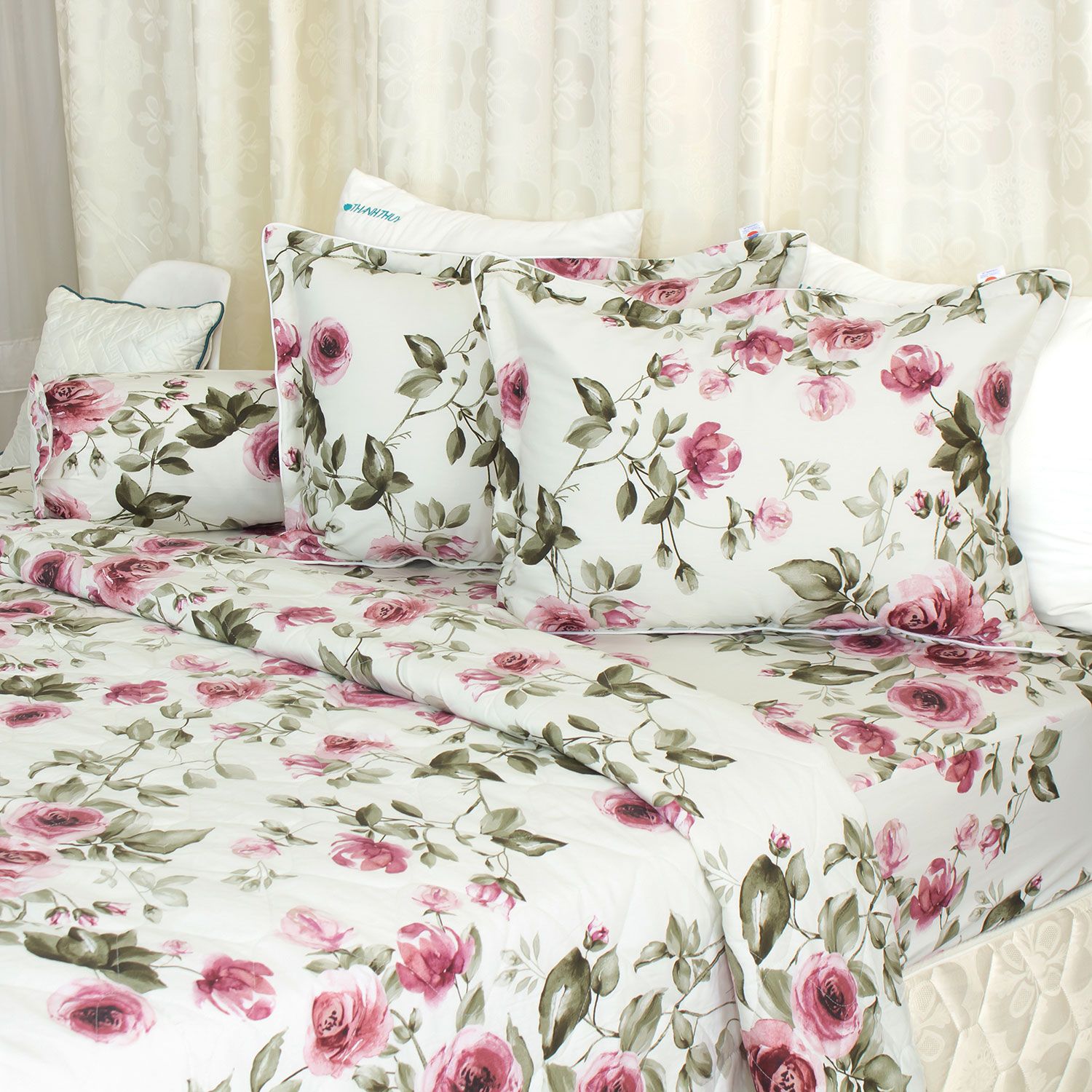  Bộ Ga Bọc Cotton Vanila (Vỏ Gối Lót Gòn) 451 