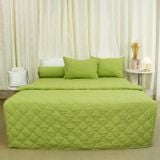  Bộ Ga Bọc Microfiber Chevery Màu Bơ (8) 