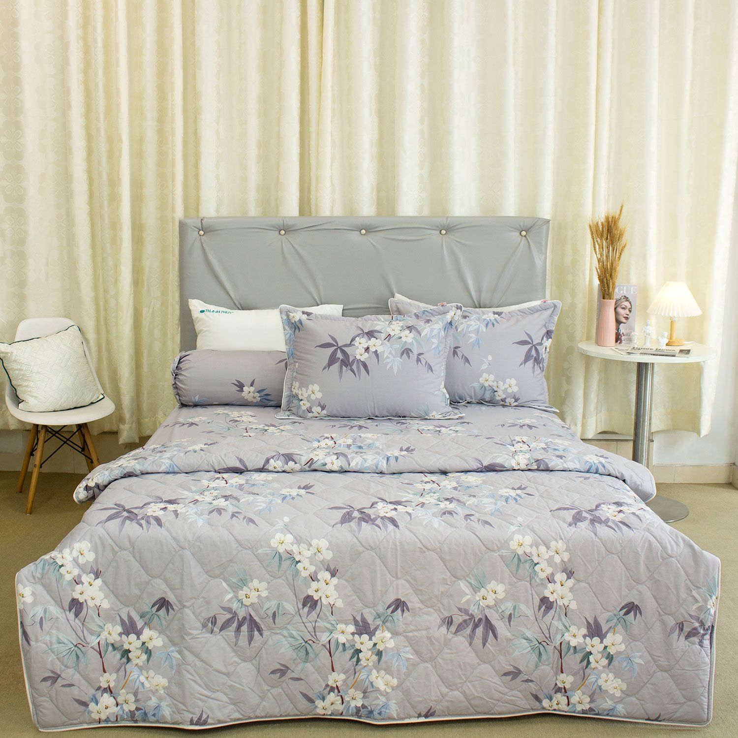  Bộ Ga Bọc Cotton Satin Deluxe 9 