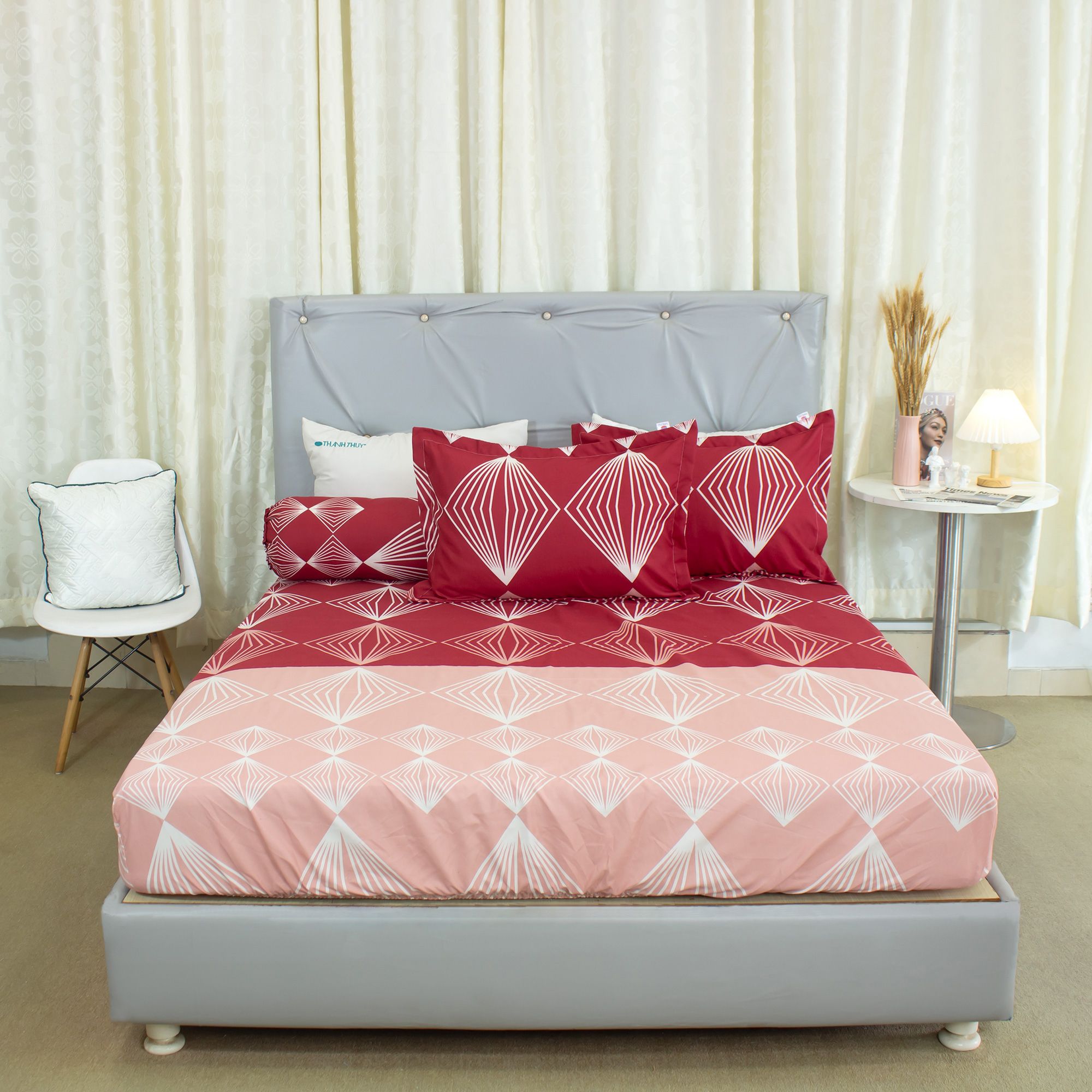  Bộ Ga Bọc Microfiber Chevery Họa Tiết 42 