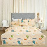  Bộ Ga Bọc Cotton Vanila (Vỏ Gối Không Lót Gòn) 422 