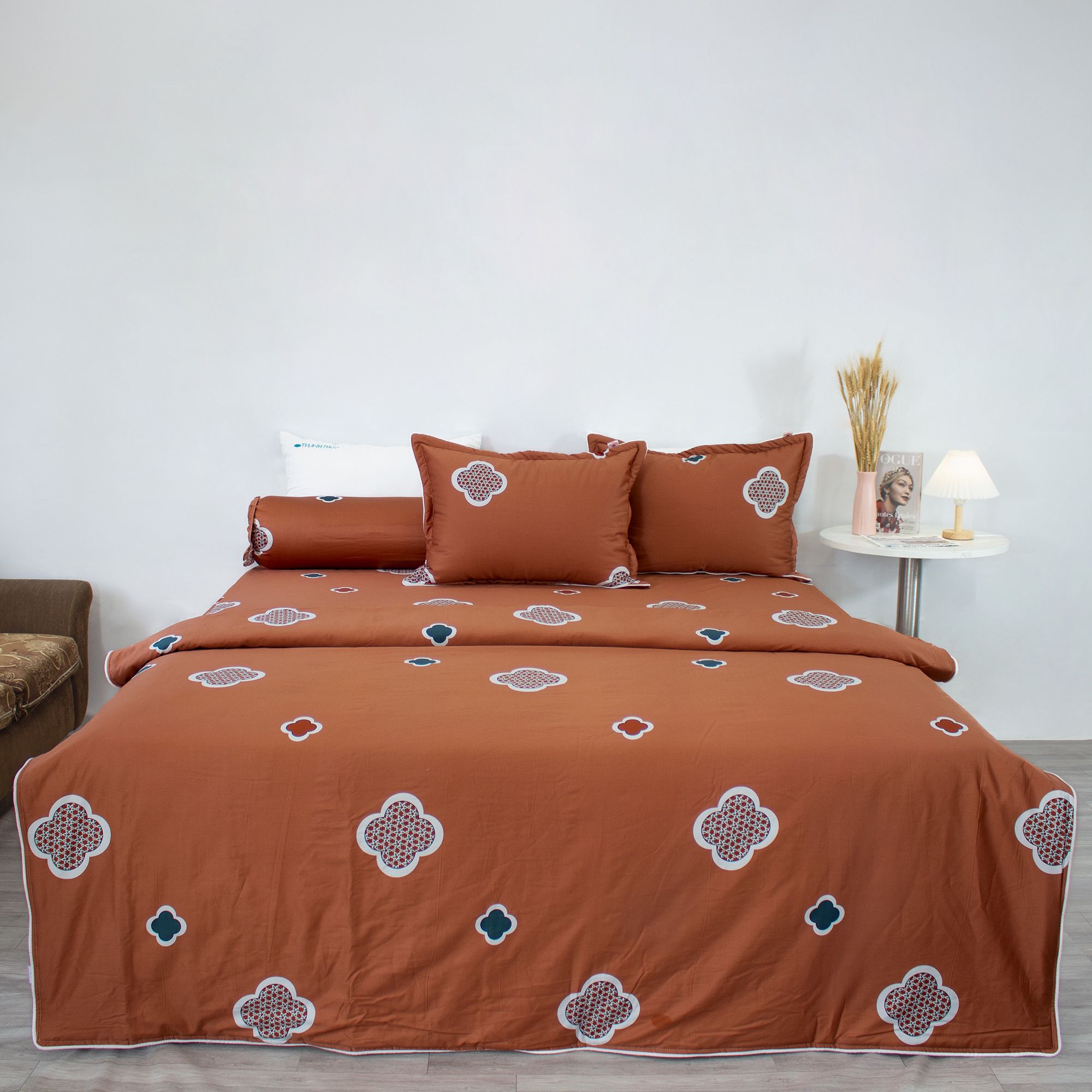  Bộ Ga Bọc Cotton Satin Luxury 218 