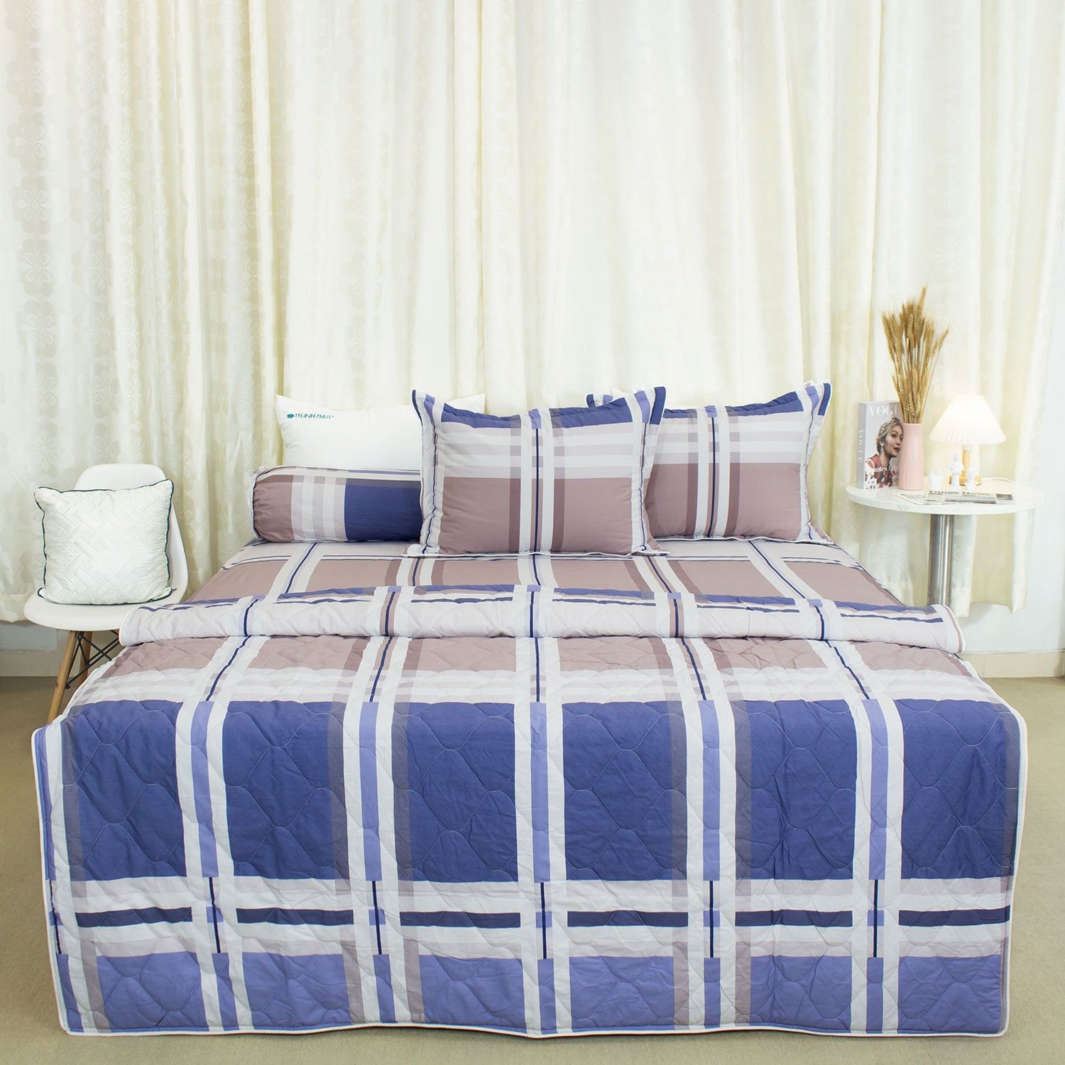  Chăn Lẻ Cotton Vanila 459 