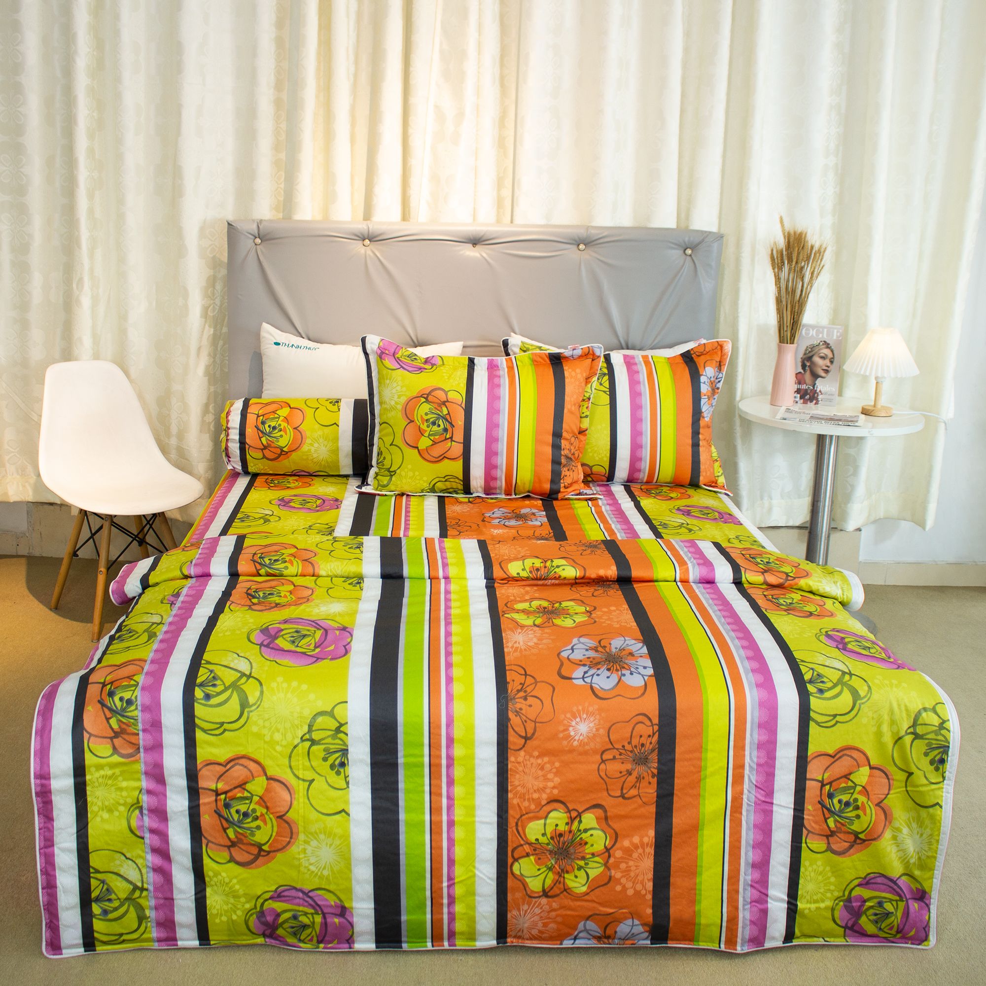  Bộ Ga Bọc Cotton Galaxy Satin 471 