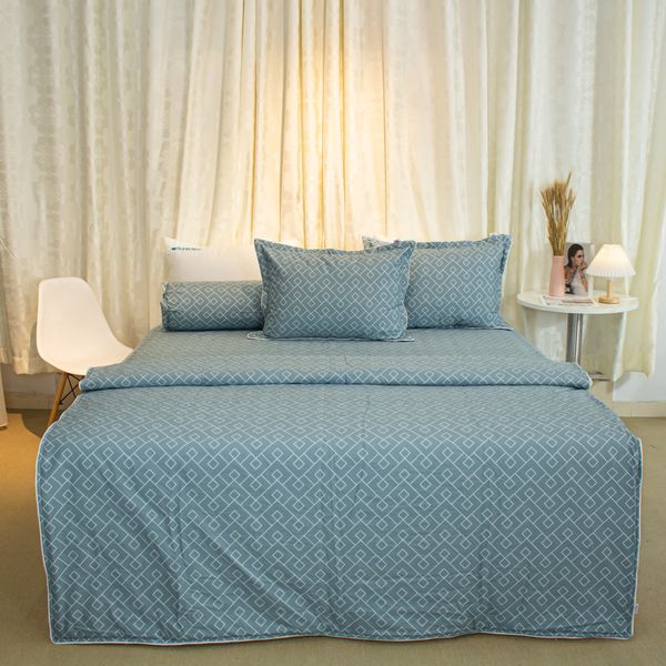  Bộ Ga Bọc Cotton Vanila (Vỏ Gối Không Lót Gòn) 256 