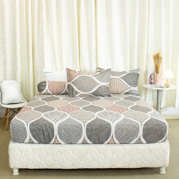  Bộ Ga Bọc Microfiber Chevery Họa Tiết 43 