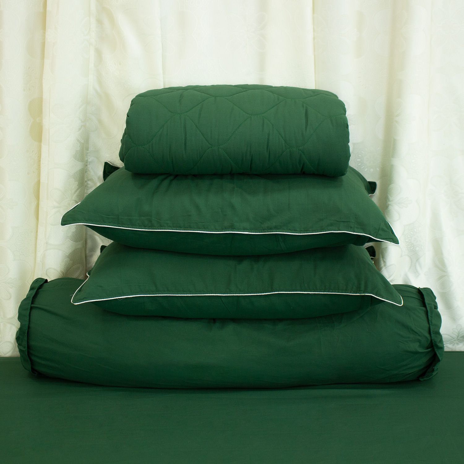  Bộ Ga Bọc Microfiber Chevery Màu Két Đậm (4) 