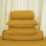  Bộ Ga Bọc Microfiber Chevery Màu Vàng Bò (3) 