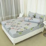  Bộ Ga Bọc Cotton Vanila (Vỏ Gối Không Lót Gòn) 446 