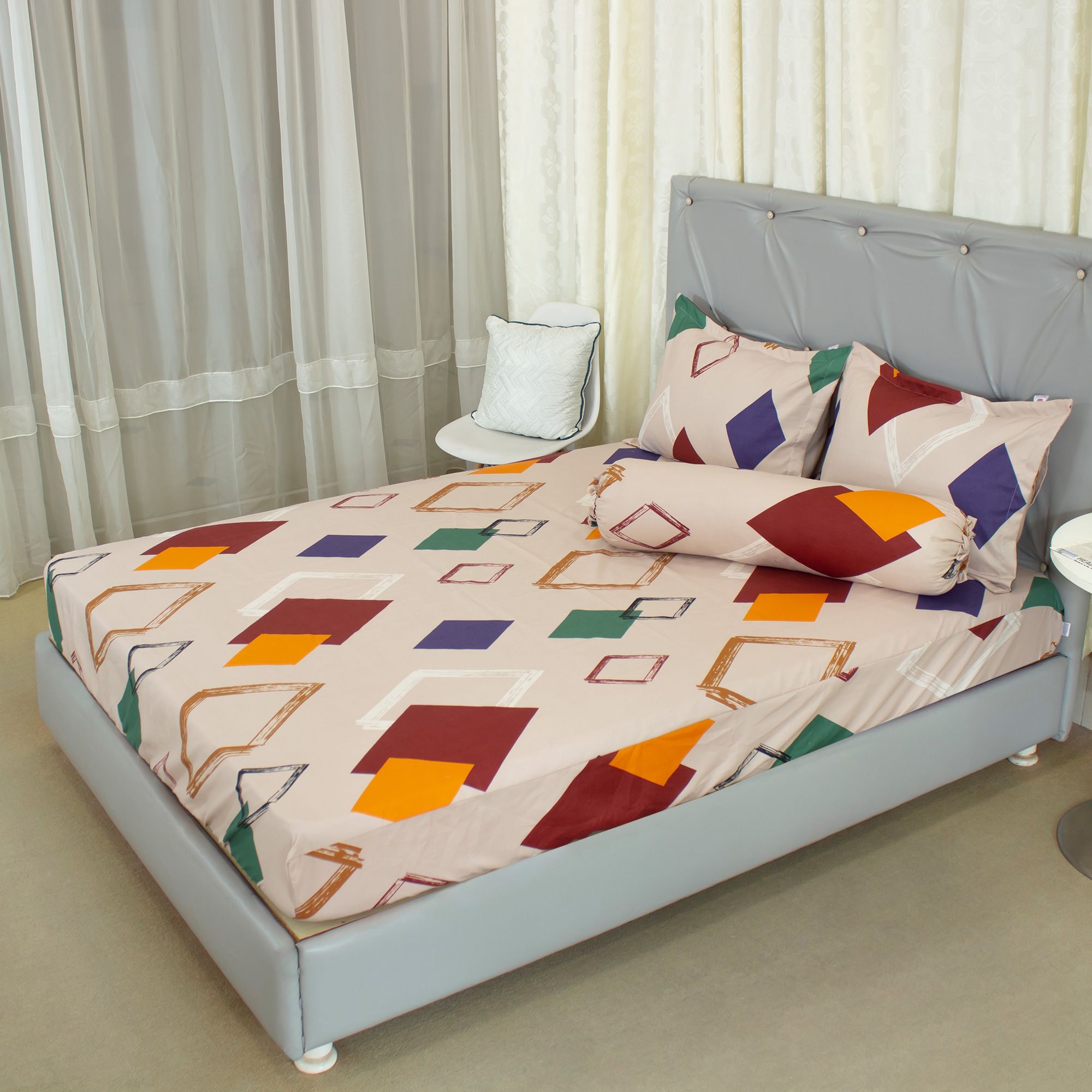  Bộ Ga Bọc Microfiber Chevery Họa Tiết 33 