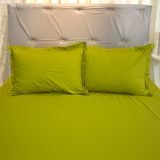  Bộ Ga Bọc Cotton Guni Màu Cốm (18) 