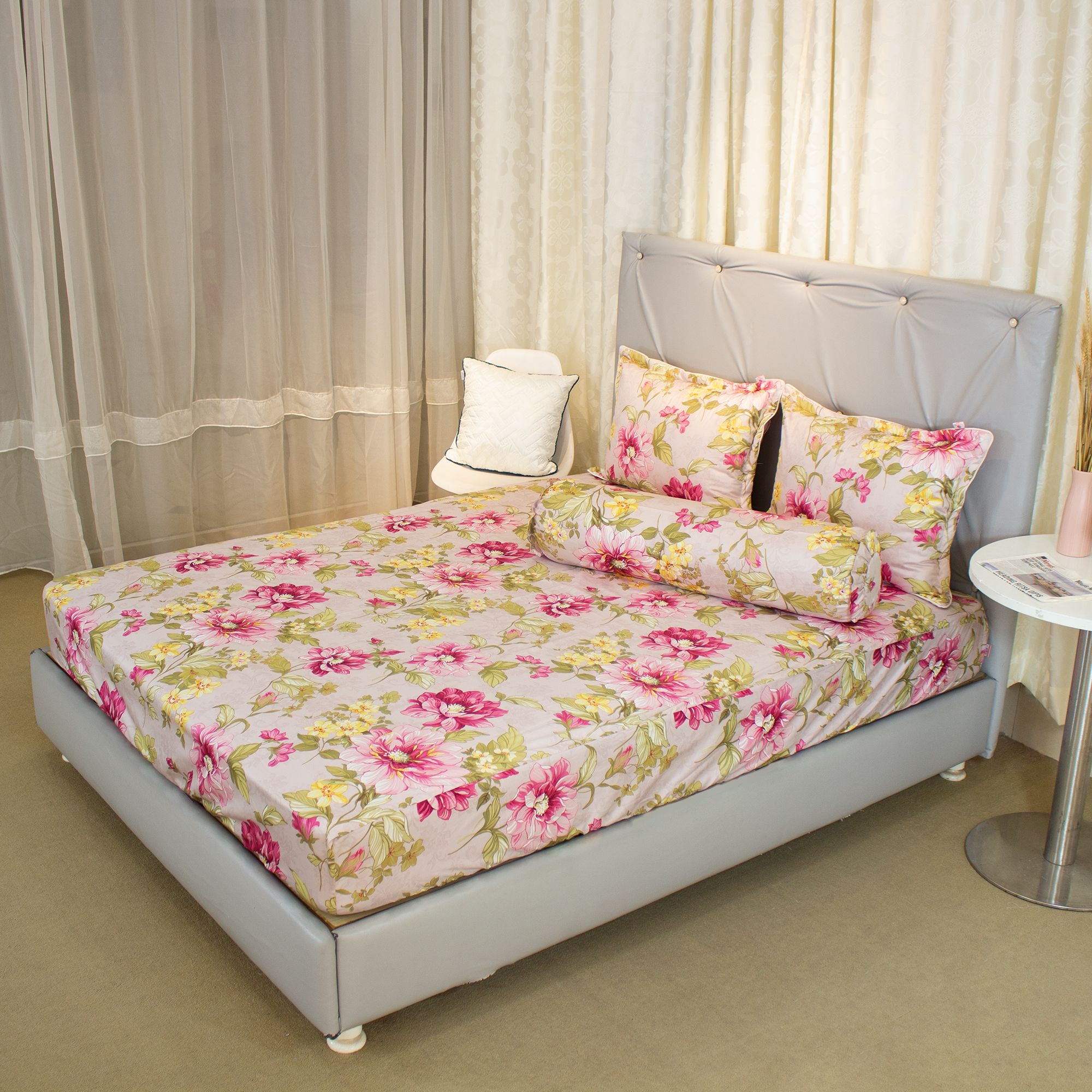  Bộ Ga Bọc Cotton Galaxy Satin 483 