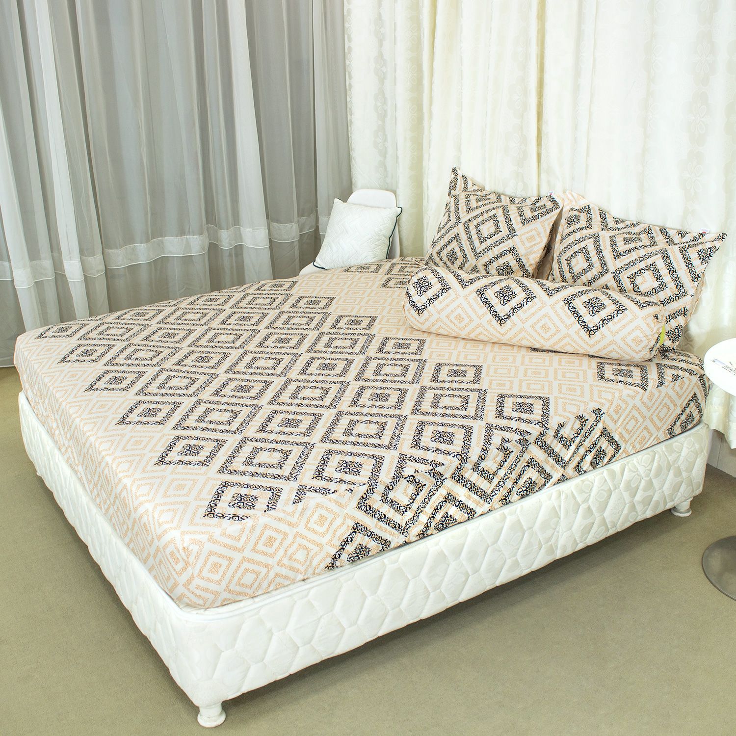  Bộ Ga Bọc Microfiber Chevery Họa Tiết 38 