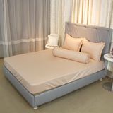  Bộ Ga Bọc Cotton Guni Màu Kem Sữa (11) 