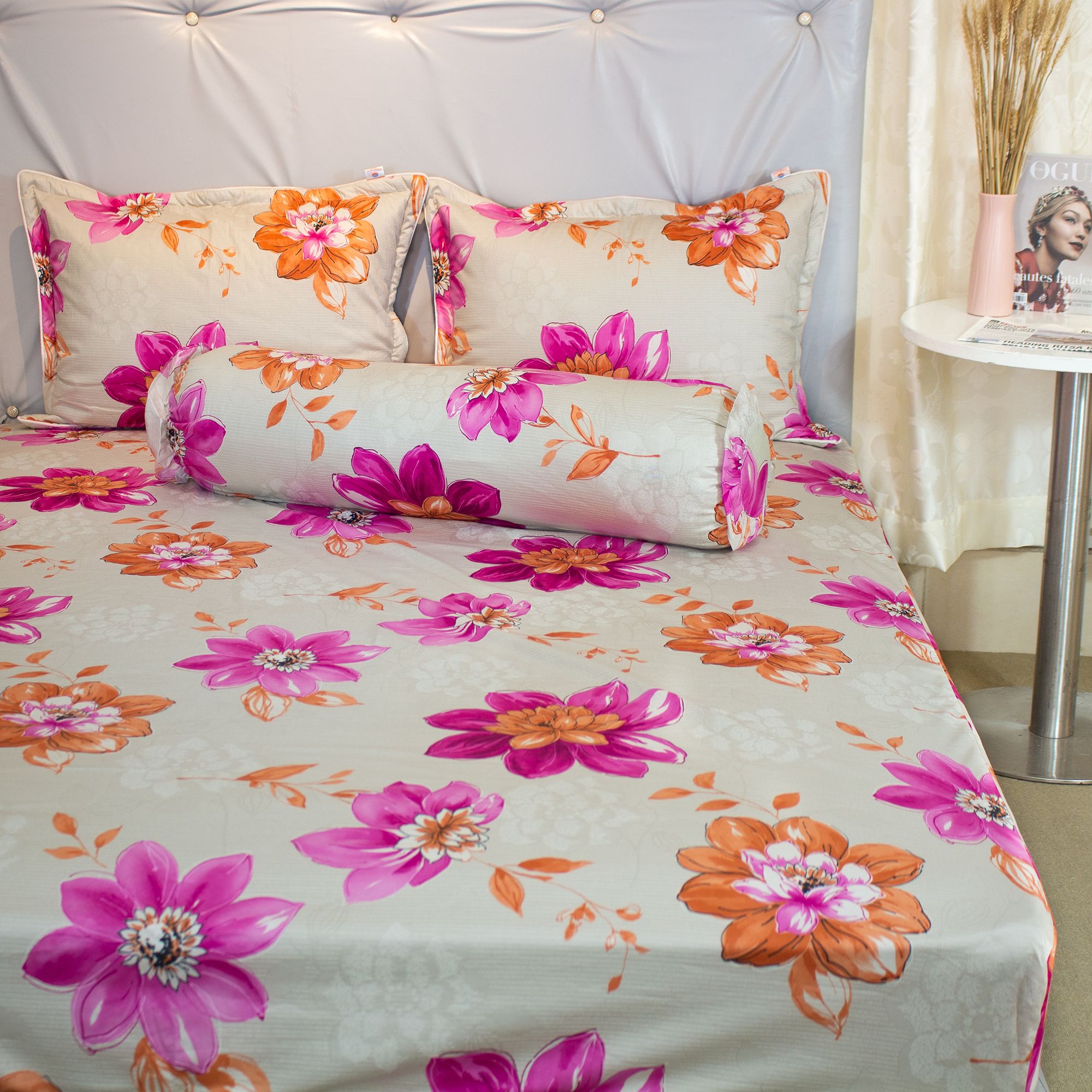  Bộ Ga Bọc Cotton Galaxy Satin 472 