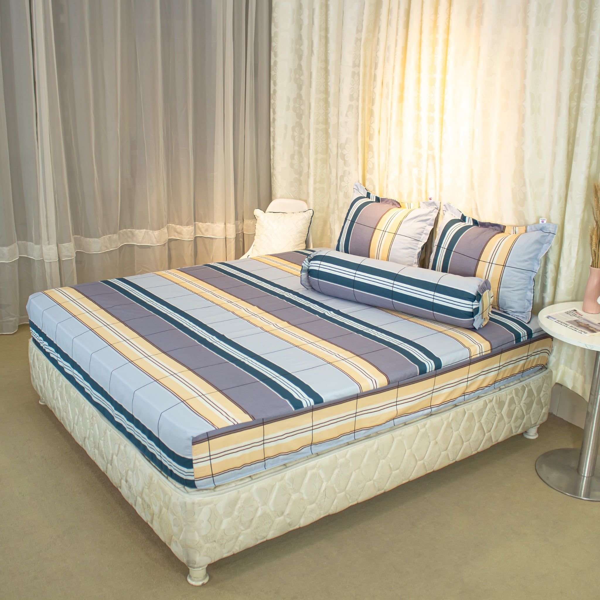  Bộ Ga Bọc Cotton Guni Họa Tiết 3 