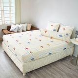  Bộ Ga Bọc Cotton Vanila (Vỏ Gối Lót Gòn) 254 