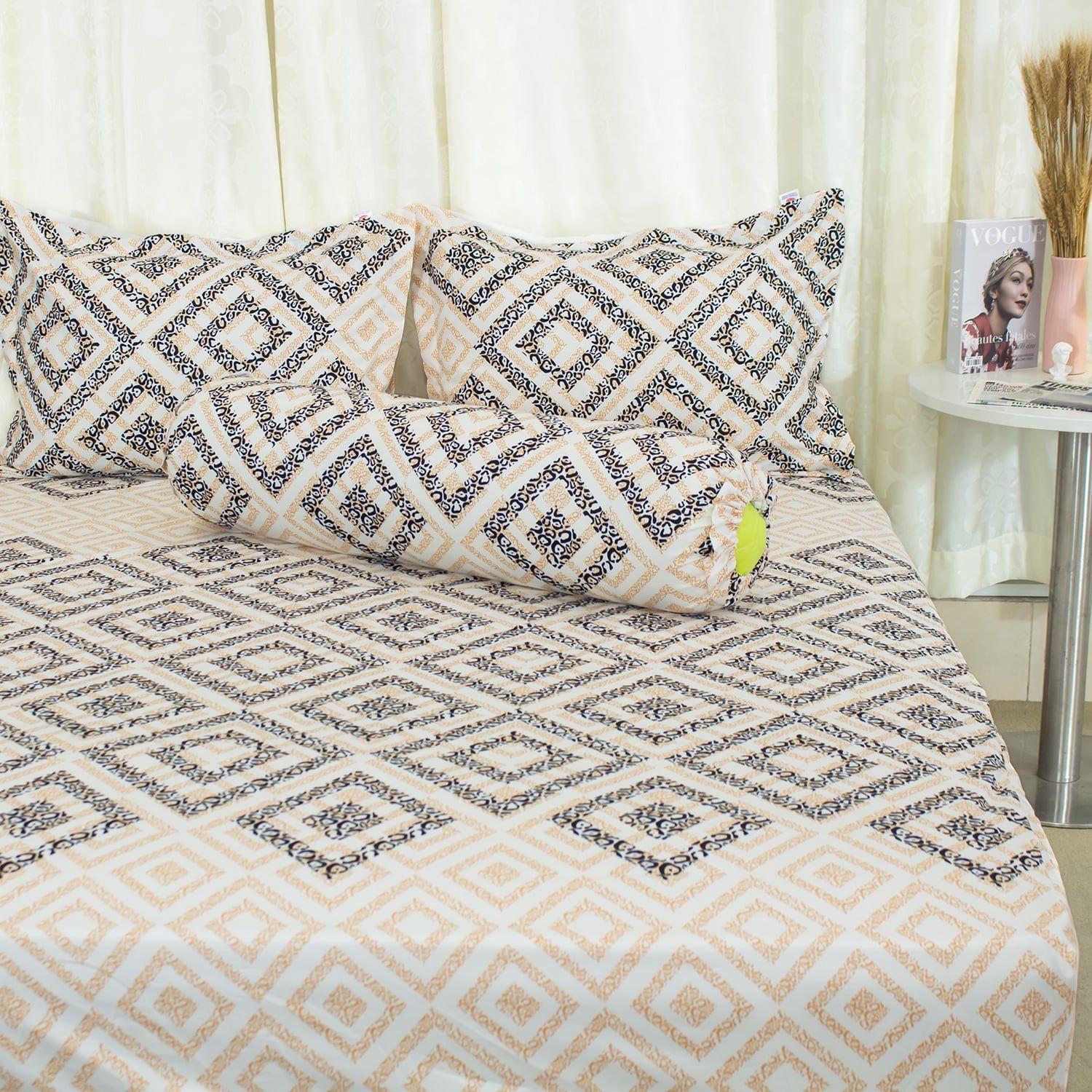  Bộ Ga Bọc Microfiber Chevery Họa Tiết 38 