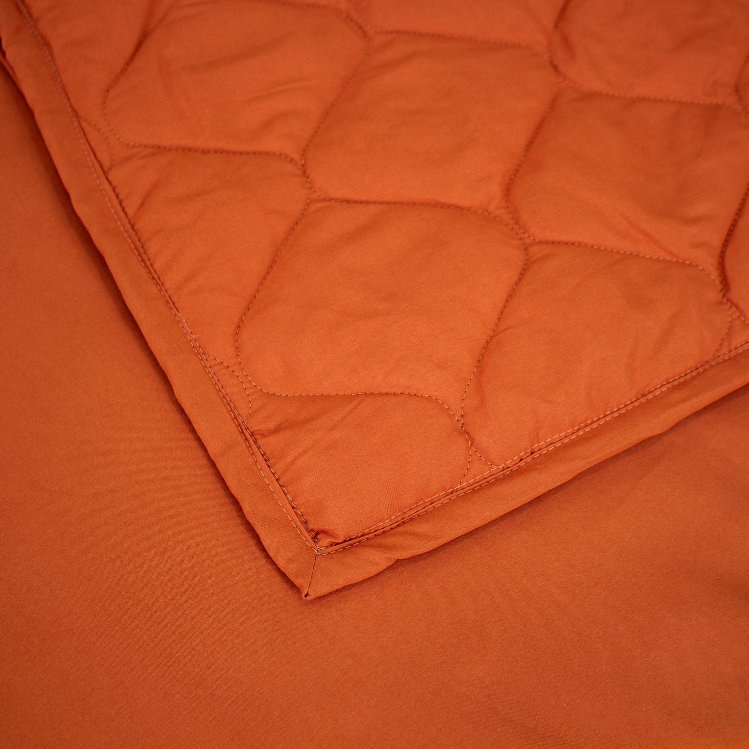  Bộ Ga Bọc Microfiber Chevery Màu Cam Đậm (1) 
