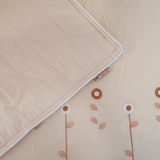  Vỏ Gối Cotton Thêu Chân Màu Kem Sữa (11) 