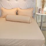  Bộ Ga Bọc Cotton Guni Màu Kem Sữa (11) 