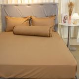  Bộ Ga Bọc Cotton Guni Màu Nâu Đất (12) 