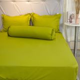  Bộ Ga Bọc Cotton Guni Màu Cốm (18) 