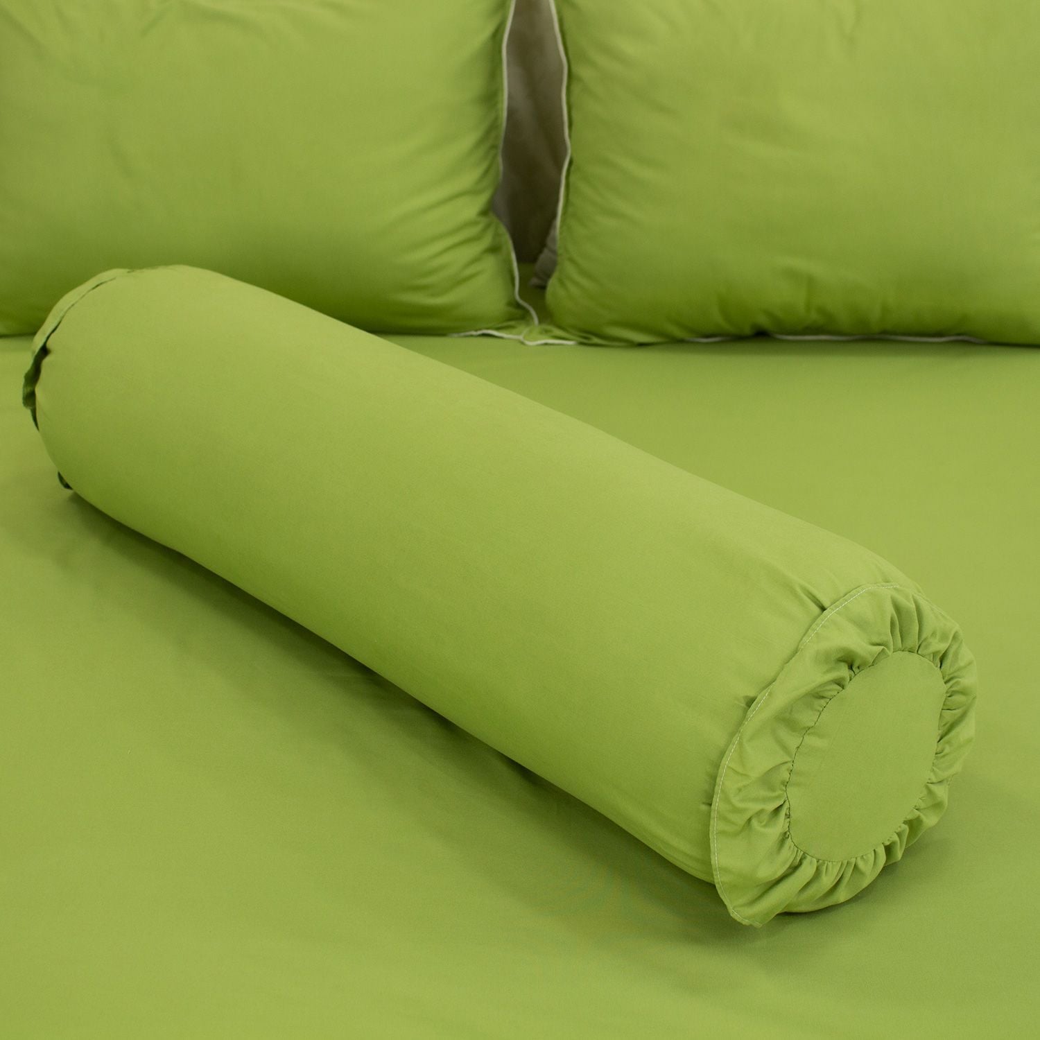  Bộ Ga Bọc Microfiber Chevery Màu Bơ (8) 