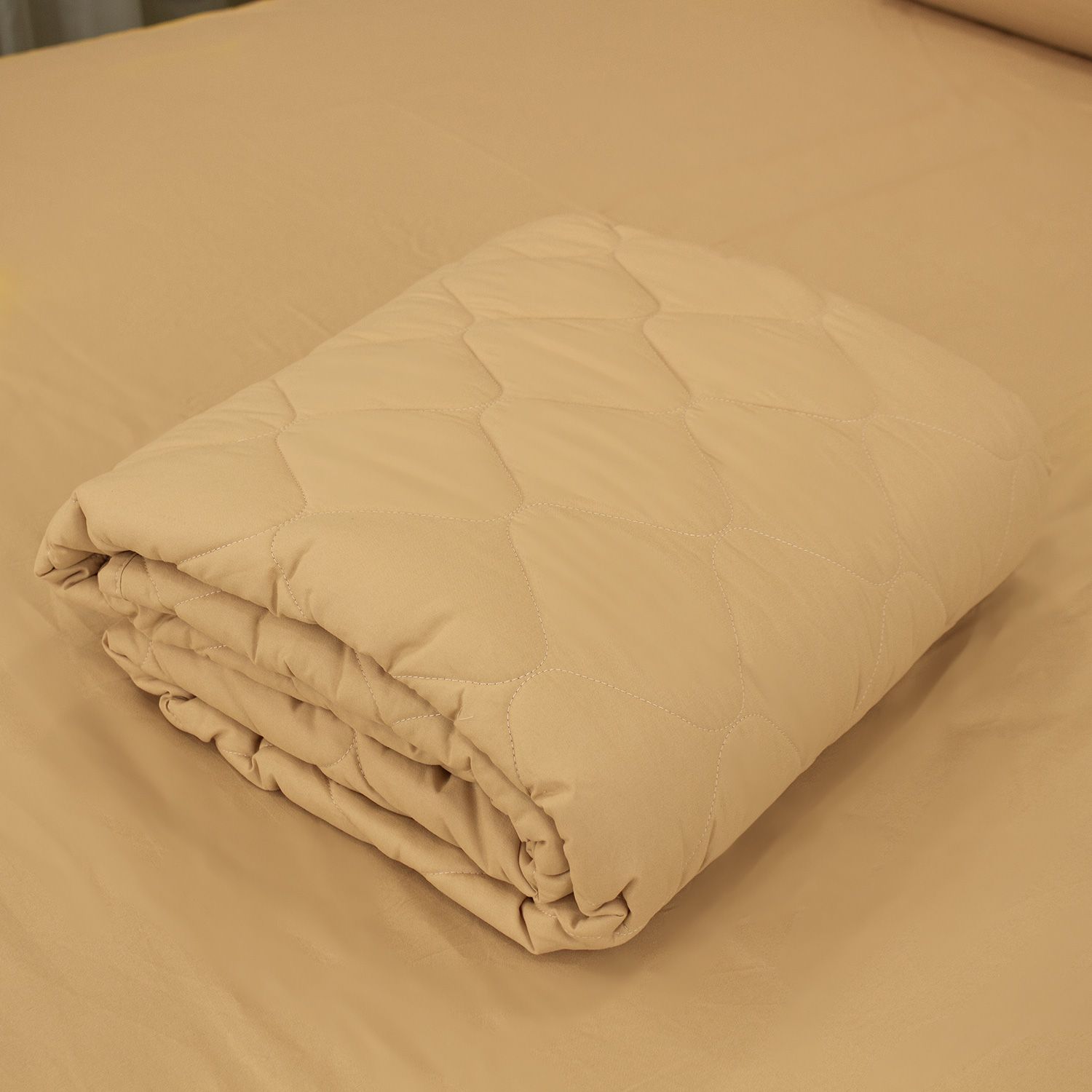  Bộ Ga Bọc Microfiber Chevery Màu Be (23) 