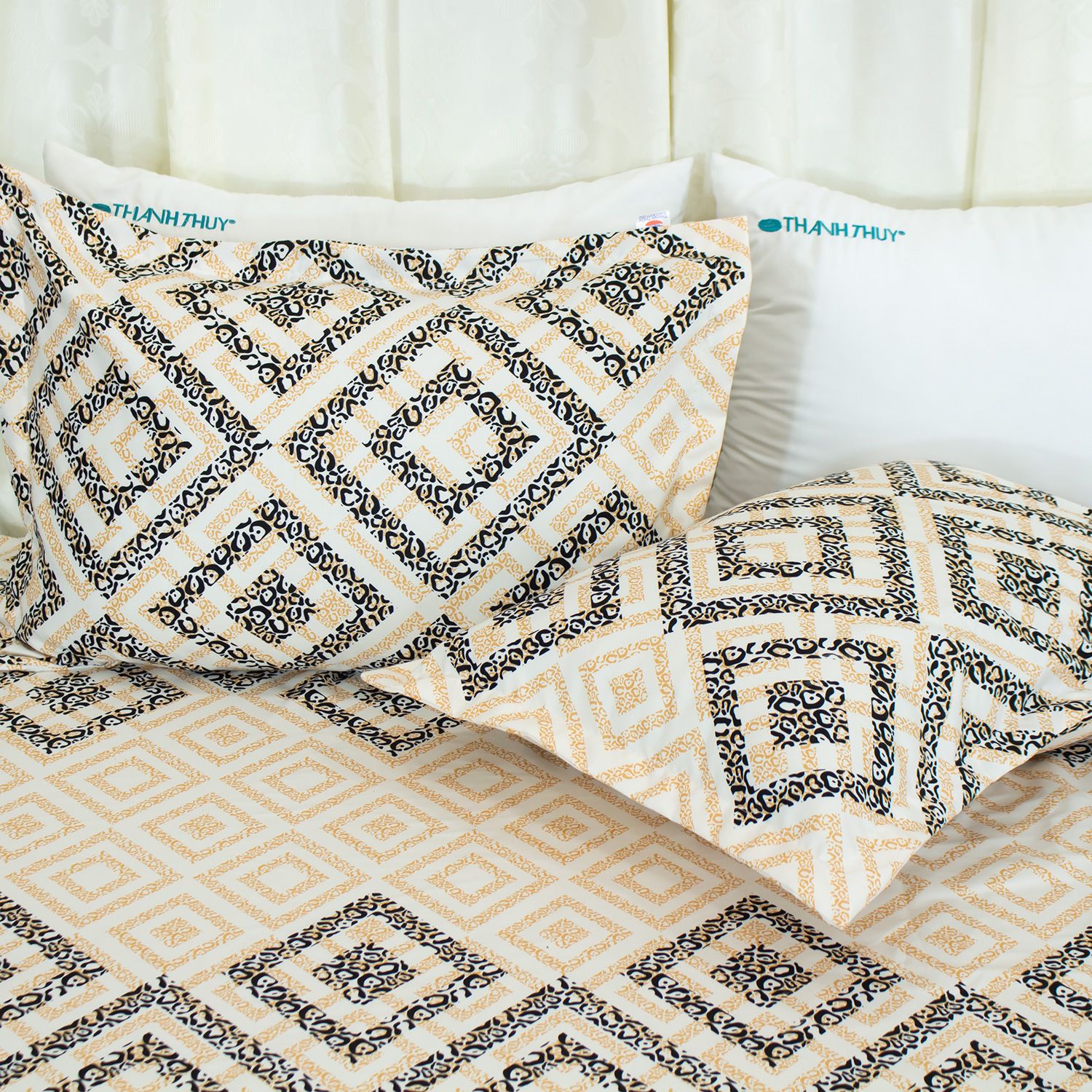  Bộ Ga Bọc Microfiber Chevery Họa Tiết 38 