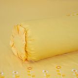  Bộ Ga Bọc Cotton Thêu Chân Màu Vàng (NS) 