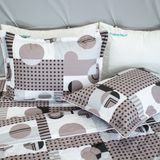  Bộ Ga Bọc Cotton Vanila (Vỏ Gối Lót Gòn) 437 