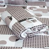  Bộ Ga Bọc Cotton Vanila (Vỏ Gối Không Lót Gòn) 437 