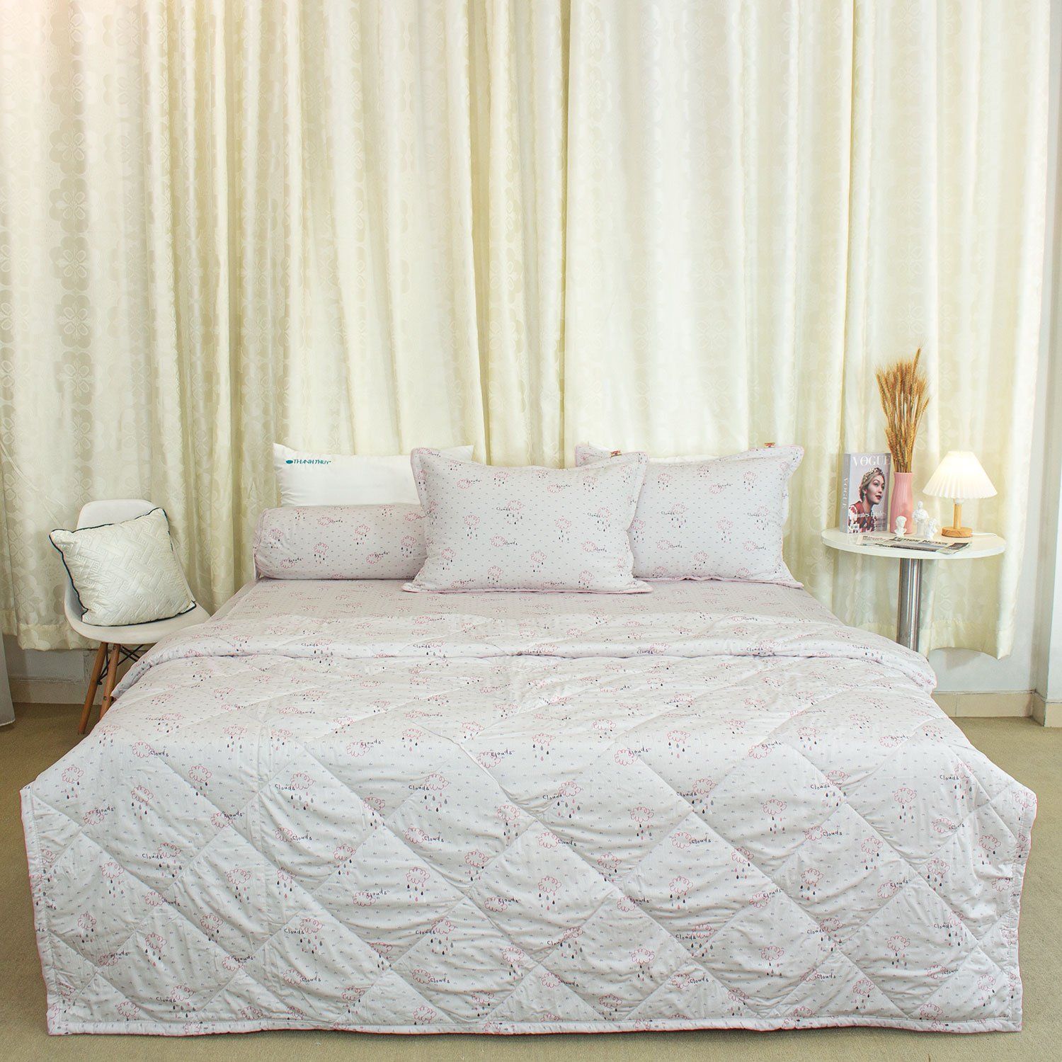  Bộ Ga Bọc Lụa Modal 57 - Chăn Ra Thanh Thủy 